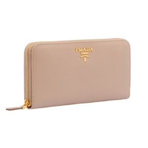 Prada Large Zip Wallet